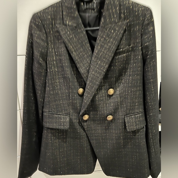 NEW Elie Tahari double breasted tweed blazer - Picture 2 of 6